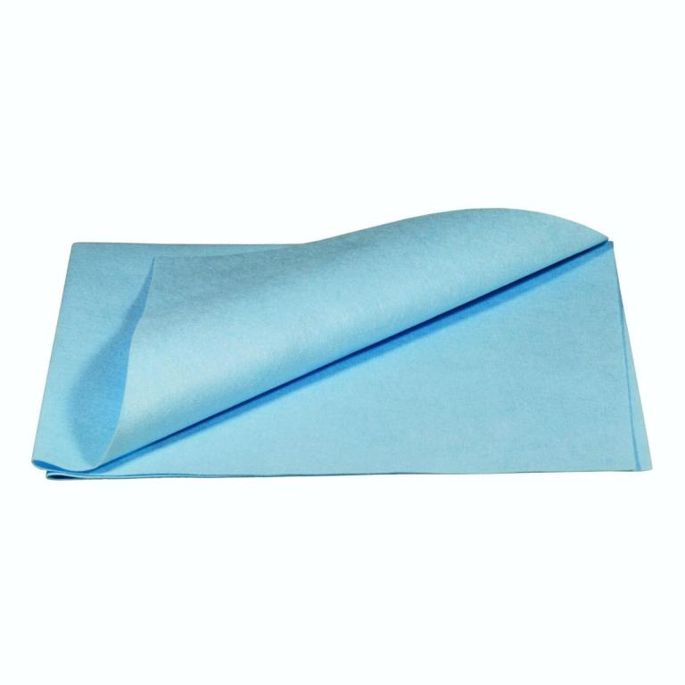 Image Mikrofasertuch Vlies ca. 40 x 45 cm gepresst |  blau 